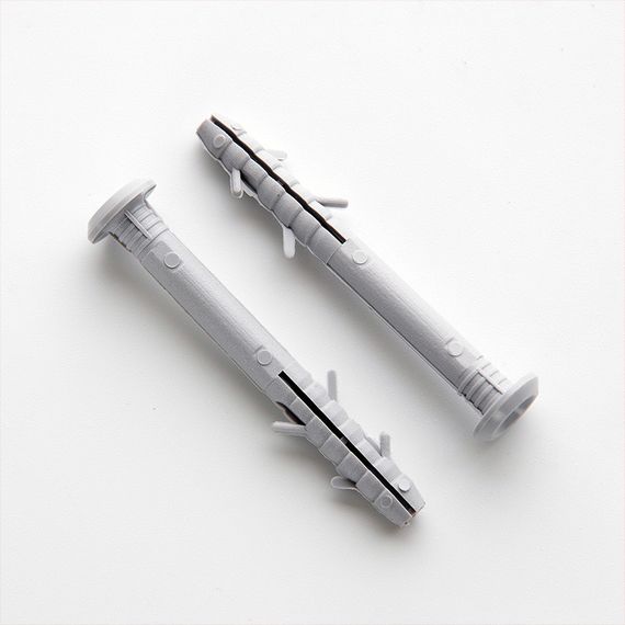 Дюбель быстрого монтажа 6*40 грибок (пач 100шт) полиэтиленовый APRO | Зображення 2