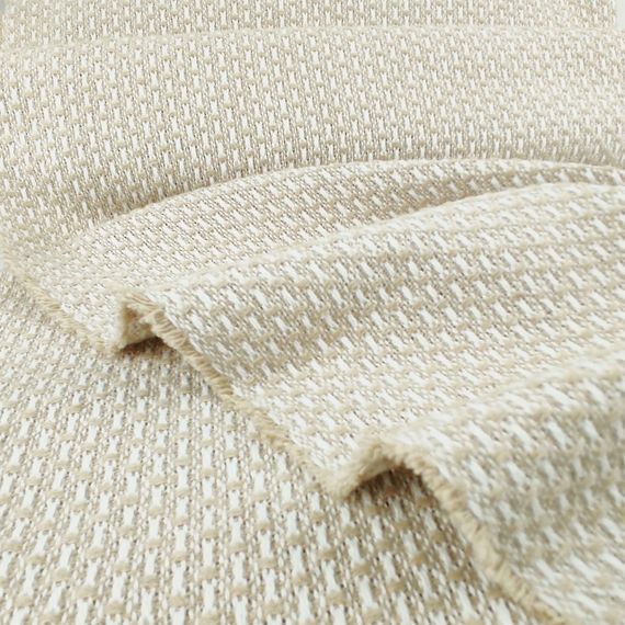 Плед бавовняний Букле бежевий Love You 200 x 220 см | Зображення 4