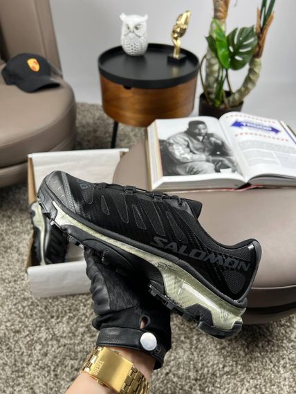 Мужские кроссовки Salomon XT-4 Carbon Black Grey Silver весна / літо / осінь A3633 42 26,5 | Зображення 3