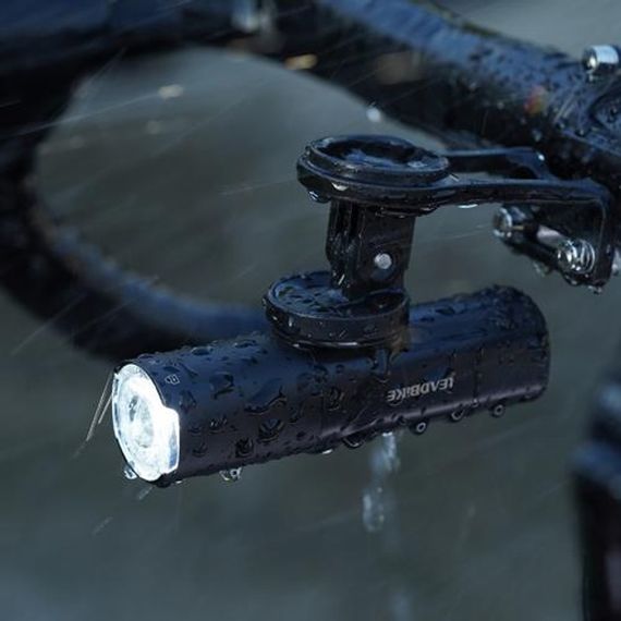Велофара фонарь аккумуляторный LEADBIKE M03-OSRAM 800LM, Фонарь с защитой от влаги для улицы LK-19 | Зображення 3