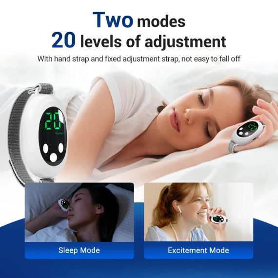 Портативний гаджет для сну Deep Sleep AntiStress — 20 рівнів, 2 режими, прилад від тривоги та безсоння | Зображення 4