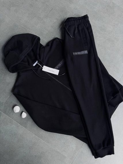 Демісезоний спортивний костюм Calvin Klein Lux колір  чорний | Зображення 2