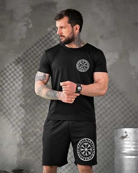 Летний комплект Руны black ДЛ7396 | Зображення 2