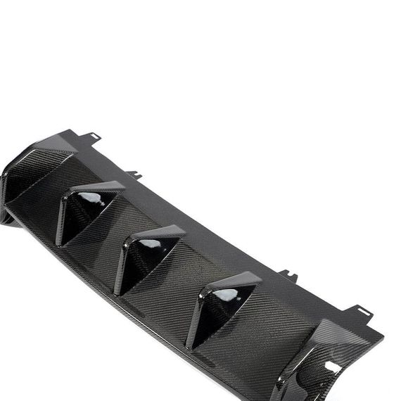 Диффузор заднего бампера V2 (для S-Line 2021-2025, Карбон) для Ауди A5 | Зображення 5