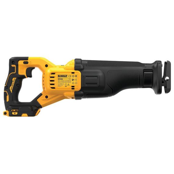 Пила шабельна акумуляторна 18В DeWALT DCS386NT | Зображення 2