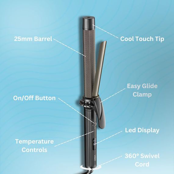 Плойка VGR V-579, температура від 130 до 210 QS-591 °C, кераміка | Зображення 4