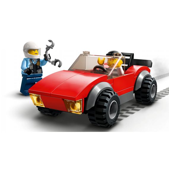 Конструктор LEGO City Переслідування автомобіля на поліцейському мотоциклі (60392) | Зображення 3