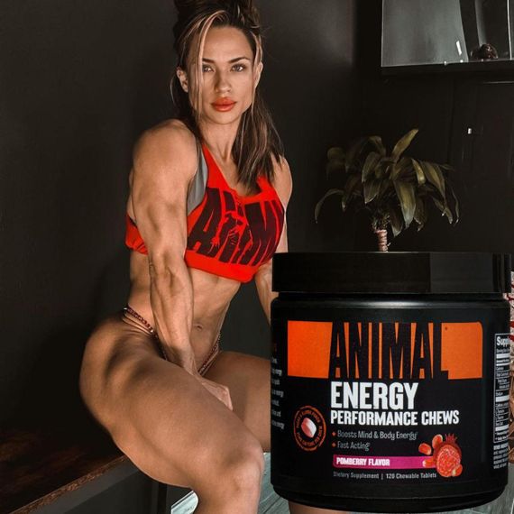 Энергетик Universal Animal Energy Performance Chews 120 chews tablets (Mango) | Зображення 2