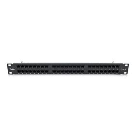 Патч-панель Merlion 48 портов UTP DUAL кат 6 19 "1U НЕ экранированная черная Q10