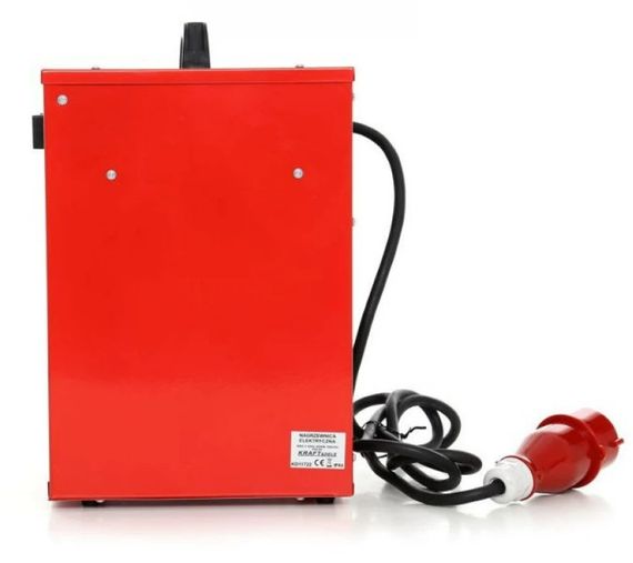 Тепловентилятор електричний Kraft Dele 6,0 кВт, площа обігріву 60 кв.м., червоний, підлоговий (KD11719) | Зображення 2