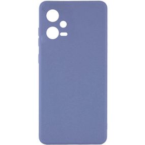 Силиконовый чехол Candy Full Camera для Xiaomi Poco X5 5G / Note 12 5G Голубой / Mist blue