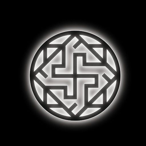 Панно декоративное картина на стену Валькирия LED подсветка 16 цветов пульт 400х400 acr-p000233 | Зображення 1