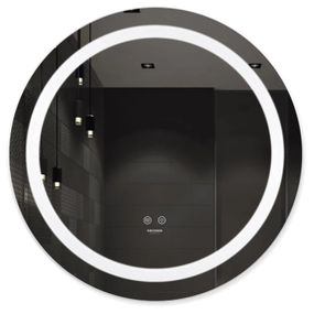 Дзеркало Kroner KRM Spiegel R2 - 6060 з LED-підсвічуванням та антизапітнінням (CV030042)