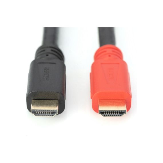 Кабель мультимедийный HDMI to HDMI 20.0m Amplifier Digitus (AK-330118-200-S) | Зображення 1