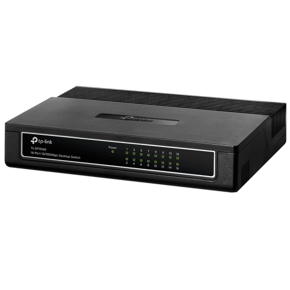 TP-LINK TL-SF1016D 16-портовий 10/100 Мбіт/с - Комутатори