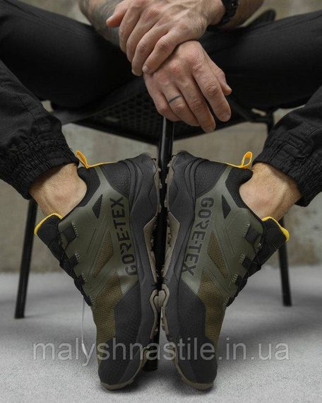 Мужские кроссовки Gore-Tex grey/olive  A2897-5 НП5037 | Зображення 5