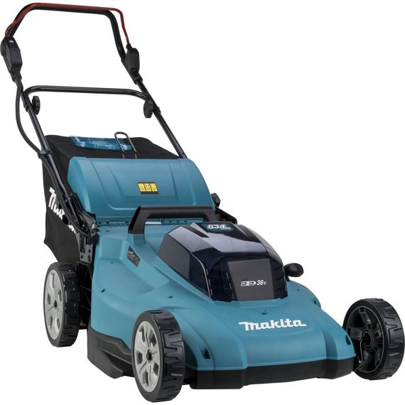 Газонокосарка акумуляторна Makita DLM538CT2 (53 см, 20-100 мм, 70 л, LXT) | Зображення 3