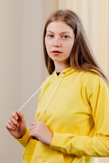 Худі для дівчинки (підлітковий) Носи своє 146 Жовтий (p-11009-119093) | Зображення 7