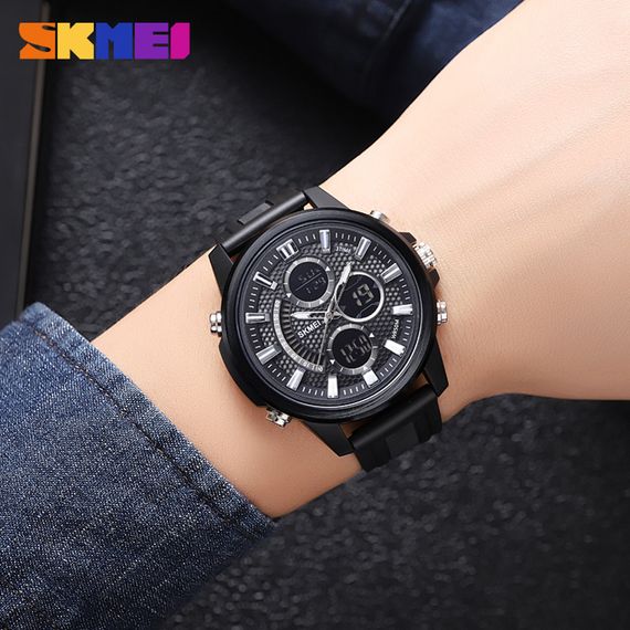 Чоловічий годинник Skmei 2235BKBK Black | Зображення 2