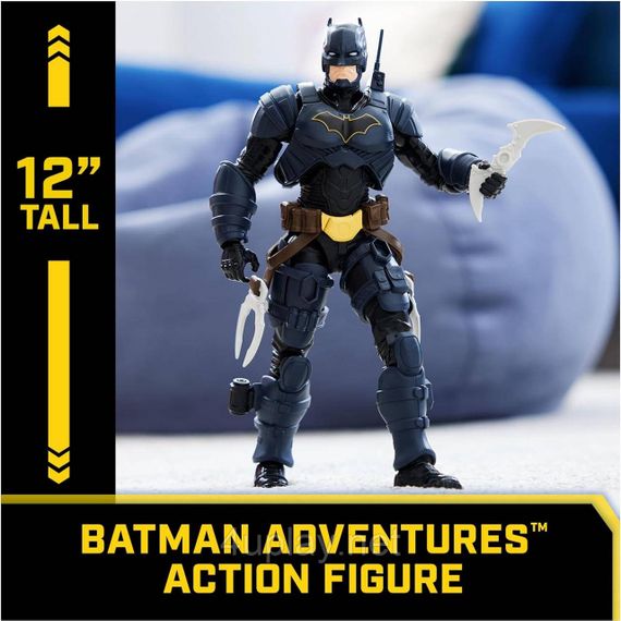 Оригинал DC Comics Batman Adventures Action Figure Бэтмен 30 см игровая фигурка с комплектом брони | Зображення 7