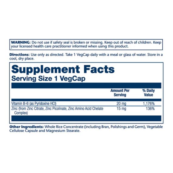 Bio Zinc 15mg - 100 vcaps | Зображення 1