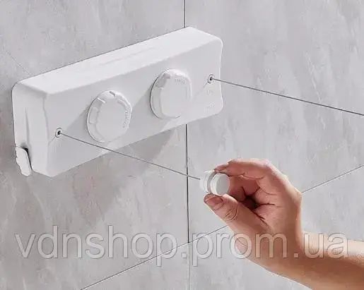 Мотузка для білизни, складна настінна сушарка для білизни