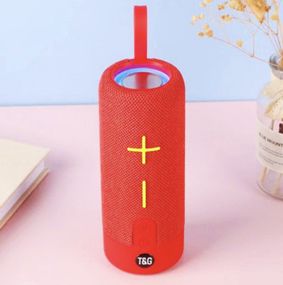Колонка портативна Bluetooth T&G TG619C red червона