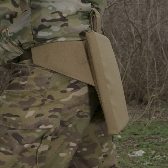 Каремат-сидушка Militex 20mm Cordura Coyote під броню | Зображення 7