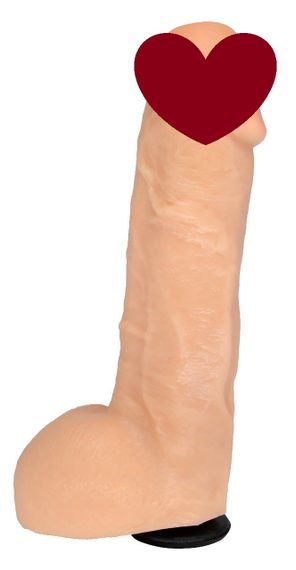 Насадка для страпона тілесна EGZO NSTR25 ( 17,8 см х 4,2 см ) Sex Aura