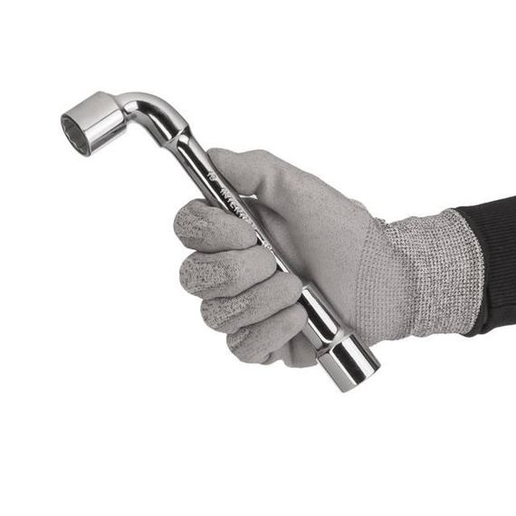 Ключ торцевий з отвором L-подібний 19 мм INTERTOOL HT-1619 | Зображення 3