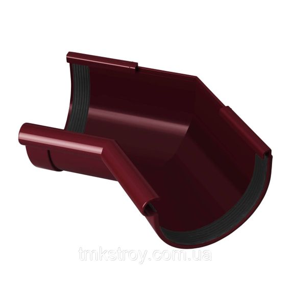Угол желоба внутренний 135°. 130/100 Водосточные системы Rainway (Ренвей). красный
