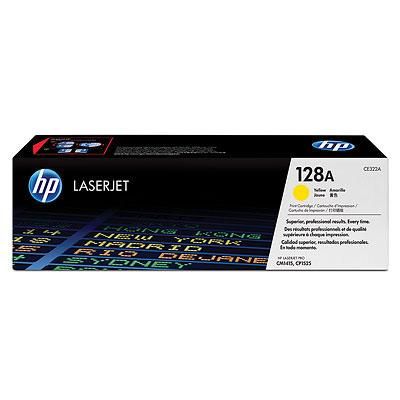 Картридж HP 128A CLJ CP1525/CM1415 Yellow (1300 стр) (CE322A)