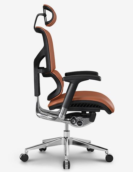 Кресло офисное EXPERT SAIL LEATHER BROWN (HSAL01) | Зображення 4