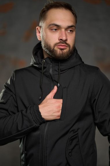 Куртка Softshell "Intruder" чорна | Зображення 3