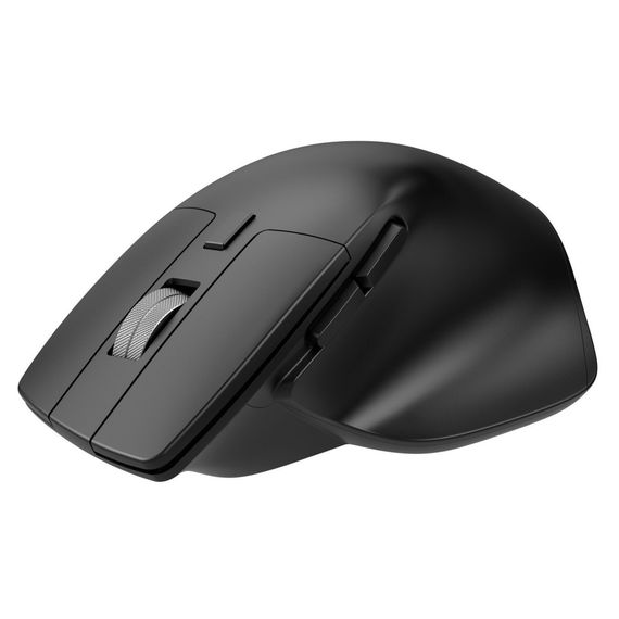Мишка OfficePro M395B Silent Click Ergonomic Wireless Black (M395B) | Зображення 1