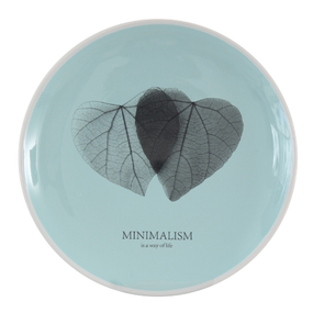 Тарілка десертна Minimalism d17,5см HTK-010 блакитний LIMITED EDITION
