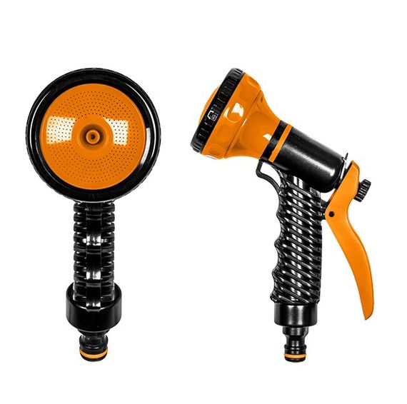 Пістолет Bradas для поливу багаторежимний з плавним перемиканням BLACK LINE ECO-4441