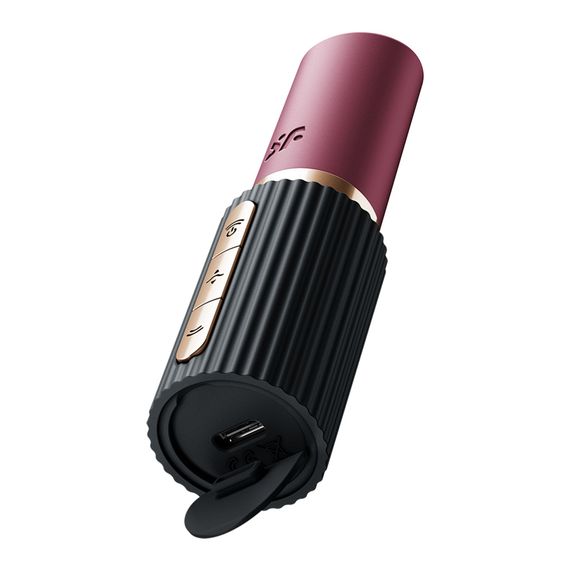 Вакуумний стимулятор Satisfyer Deep Kiss, магнітна технологія 3D Air Pulse, 30 режимів, кришечка | Зображення 4