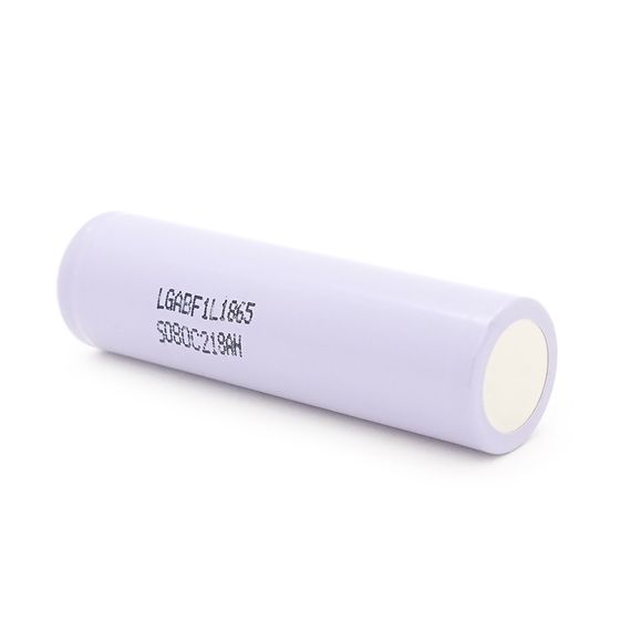 Акумулятор 18650 Li-Ion LG INR18650 F1L, 3350mAh, 4.875A, 4.2/3.7/2.5V ціна за штуку, Purple, 2 шт в упаковці, ціна за 1 шт | Зображення 2