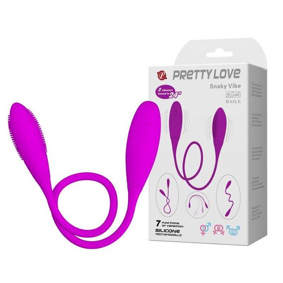 Вібратор "PRETTY LOVE Snaky Vibe" BI-014327 Sex Aura