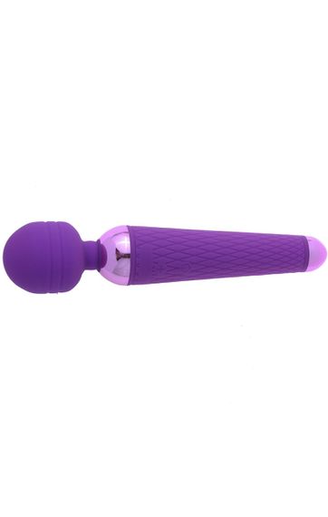 Вибромассажер Purple point 20 режимов вибрации фиолетовый Sex Aura | Зображення 1