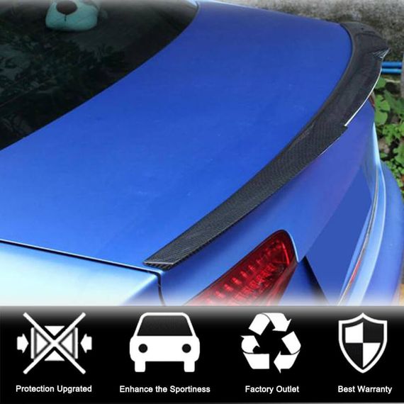 Спойлер V1 (для Base 2011-2015, Карбон) для Ауди A4 B8 рр | Зображення 1