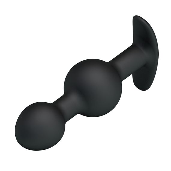 Анальна пробка - Pretty Love Special Anal Stimulation Anal Balls 4.05" Black | Зображення 3