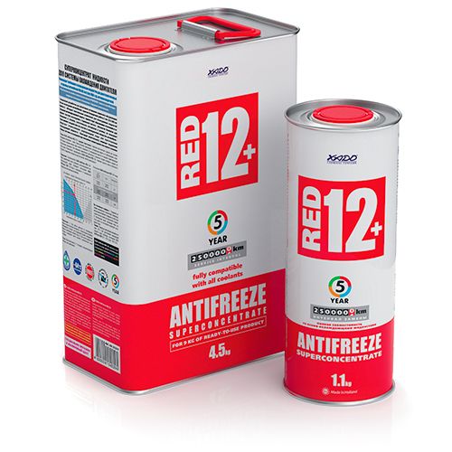 Концентрат антифризу для двигуна Antifreeze Red 12+ (20 л)