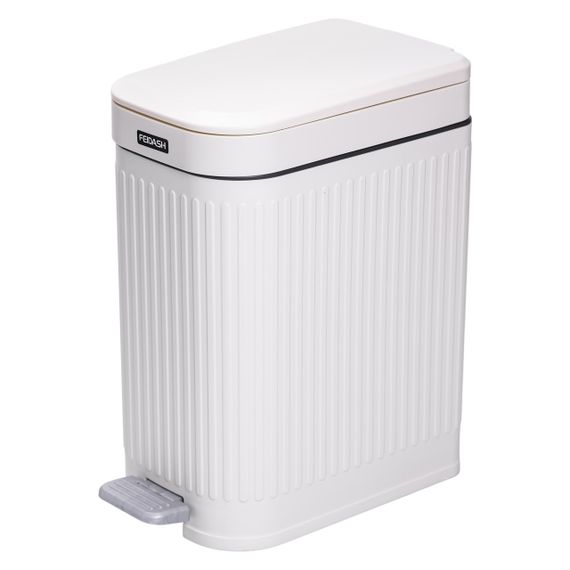 Відро для сміття з педаллю 5л відро для сміття з кришкою і педаллю Білий HP-45-12BE | Зображення 7