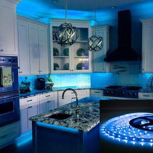 Світлодіодна стрічка OEM ST-12-2835-60-B-20 синя, негерметична, 1м | Зображення 1