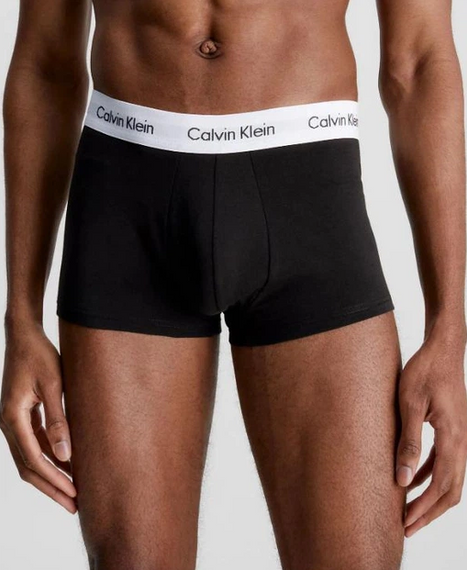 Набір чоловічих трусів боксерів Calvin Klein men boxer 3 шт в наборі S | Зображення 2