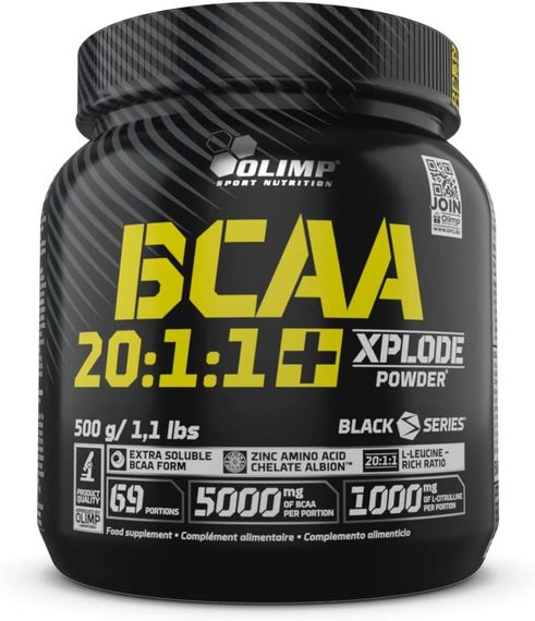 Амінокислоти Olimp BCAA 20:1:1 Xplode Powder 500 г, грейпфрут