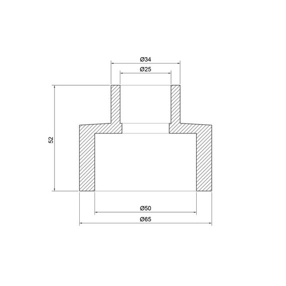 Муфта PPR Thermo Alliance 50х25 перехідна DSB108 | Зображення 1