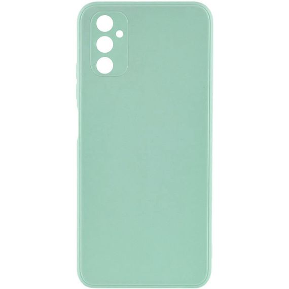Силіконовий чохол Candy Full Camera для Samsung Galaxy A24 4G Бежевий/ Antigue White Зелений/Menthol